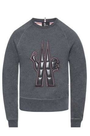 Sweatshirt with branded panel, zdjęcie 1 Sweatshirt with branded panel od Moncler Grenoble